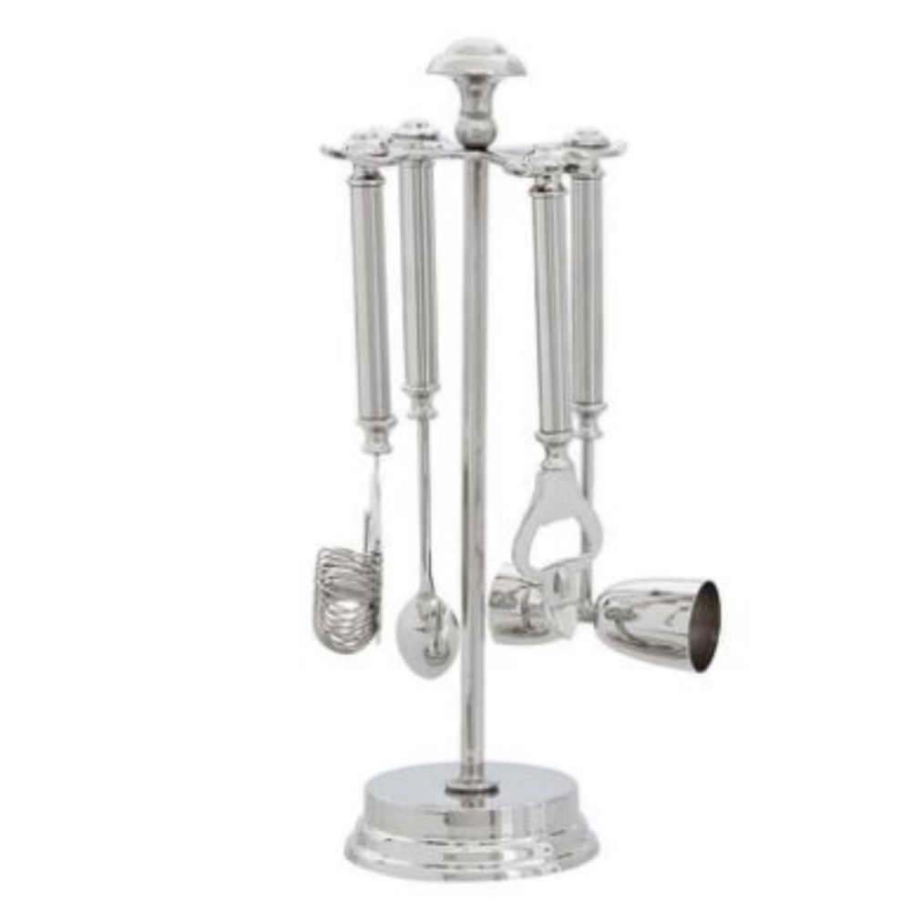 Pottery Barn Harrison 5-Piece Bar Tool Set